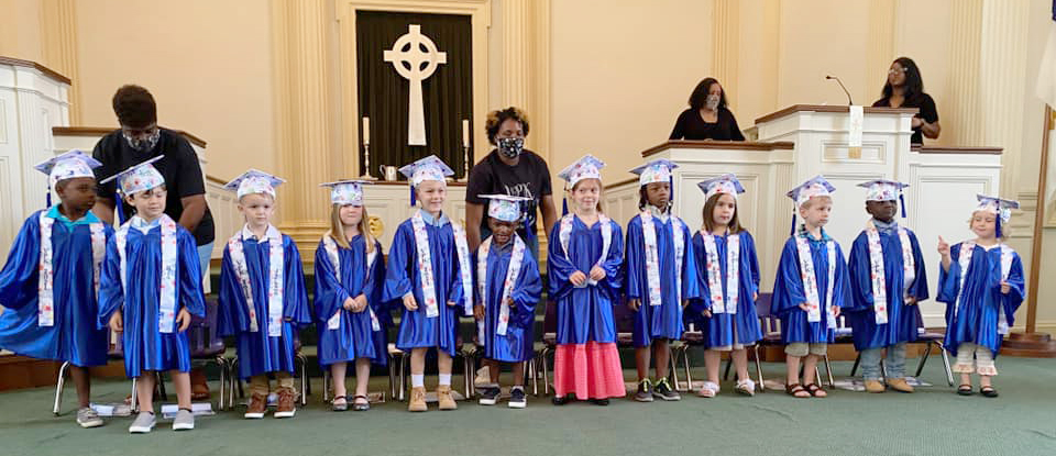 Graduation at Child Discovery Center at First Presbyterian Church Pensacola