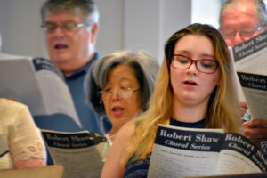 choir singing at First Presbyterian Church Pensacola