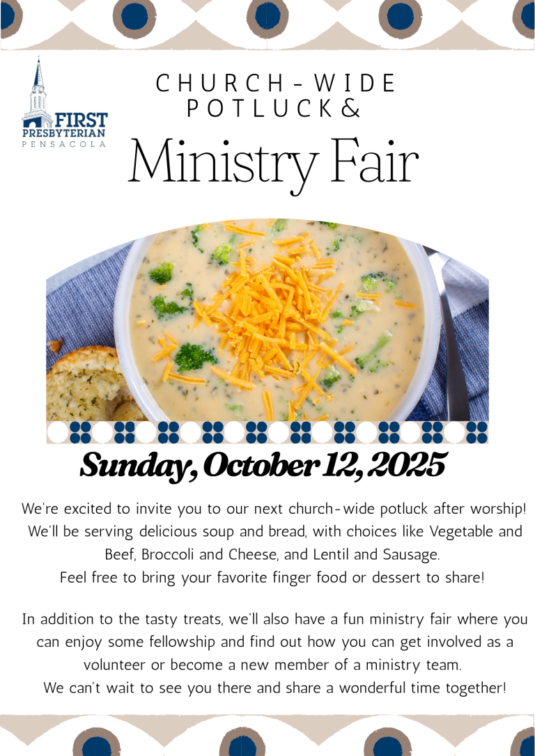 Flyer - Soup & Bread Ministry Fair