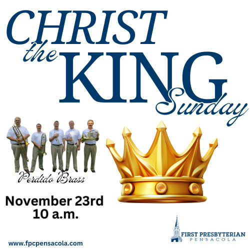 Christ the King Sunday! Perdido Brass in worship!