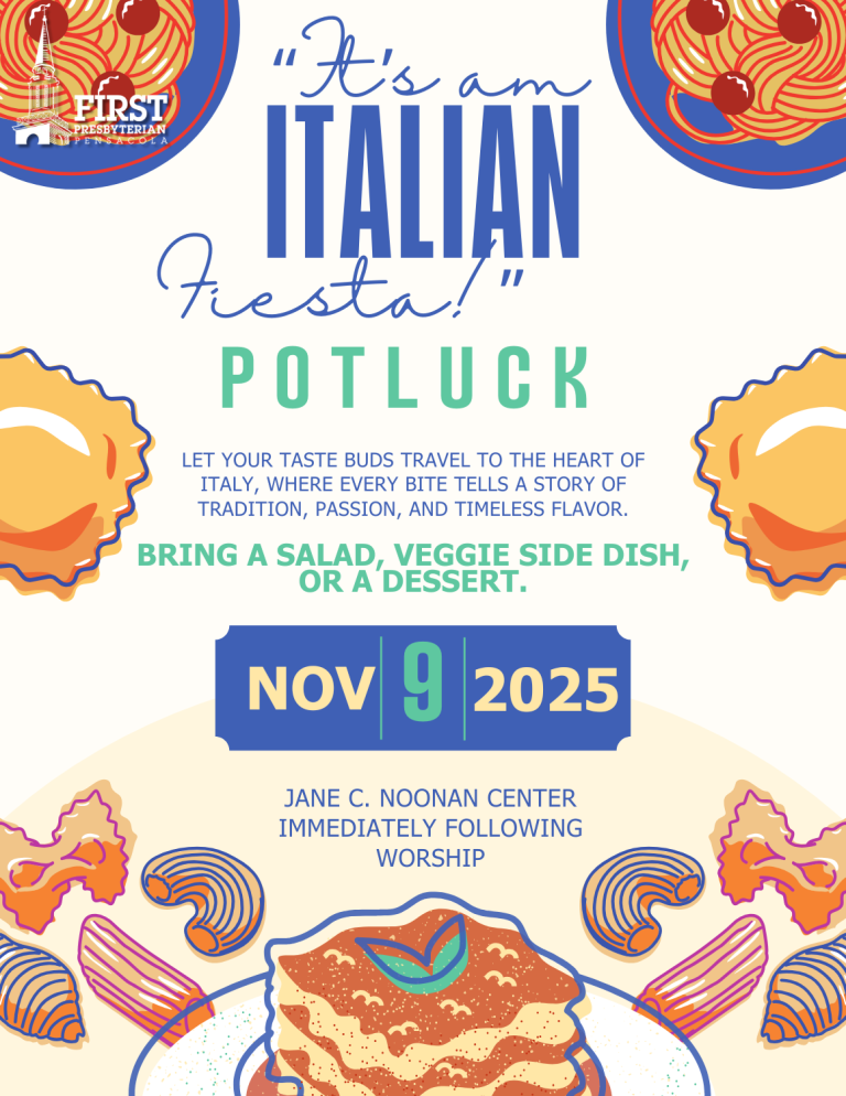 Church-wide Potluck!