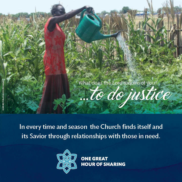 One Great Hour of Sharing!