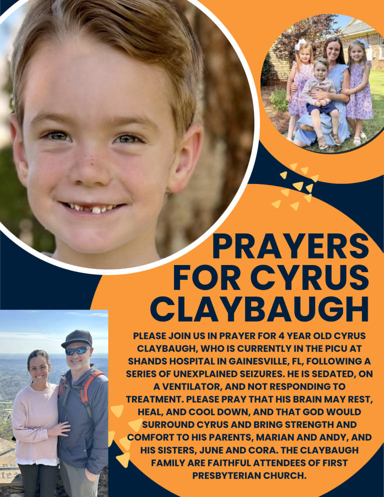 Prayers for Cyrus Claybaugh!!!!